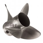 Mercury Racing Lab Finished Bravo I Outboard Propeller. 