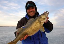 Stay Invisible for Winter Walleyes