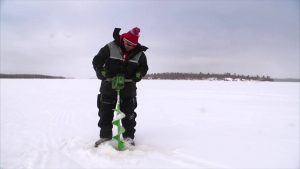 What would be the best tactic for ice out pike?