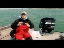 How do I slow down my 40 hp motor to troll for walleyes?