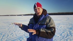 Searching for Weed Beds for Early Ice Walleyes