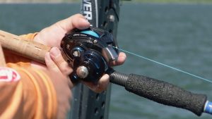 Explaining Why You Should Keep Baits Low in the Water Column in Mid Summer Temperatures