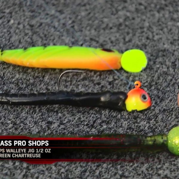 What colors are best for walleyes and pike in stained water? THE NEXT BITE TV