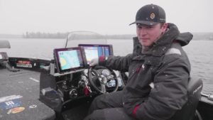 Watching for Bait on Lowrance