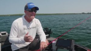 Chase Parsons Preferred Active Target Transducer Location #fishing #chaseparsons #lowrance